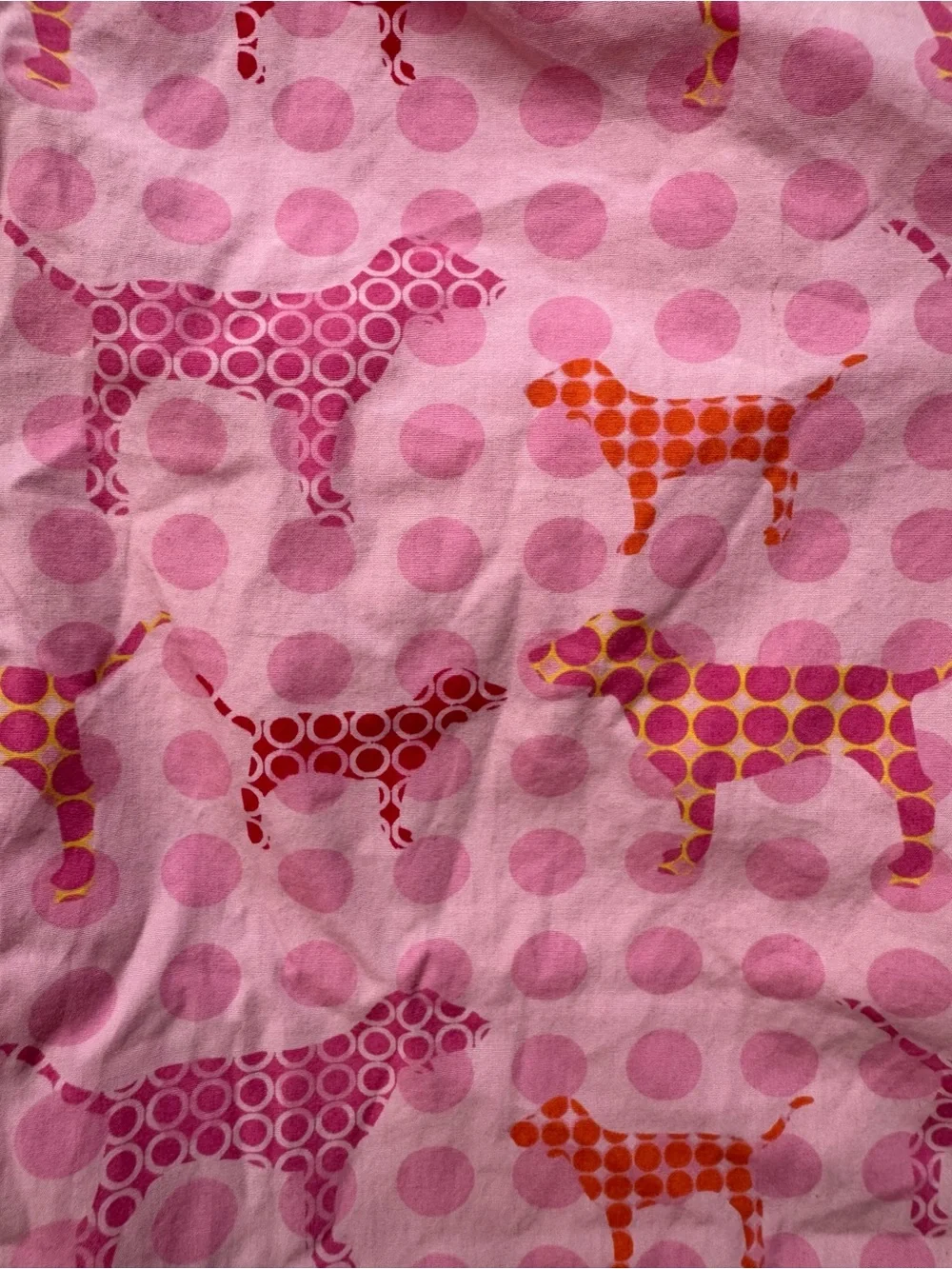 Y2K 2000s Mall Fashion Vintage Pink Polka Dots Loungewear Pajama Pants
